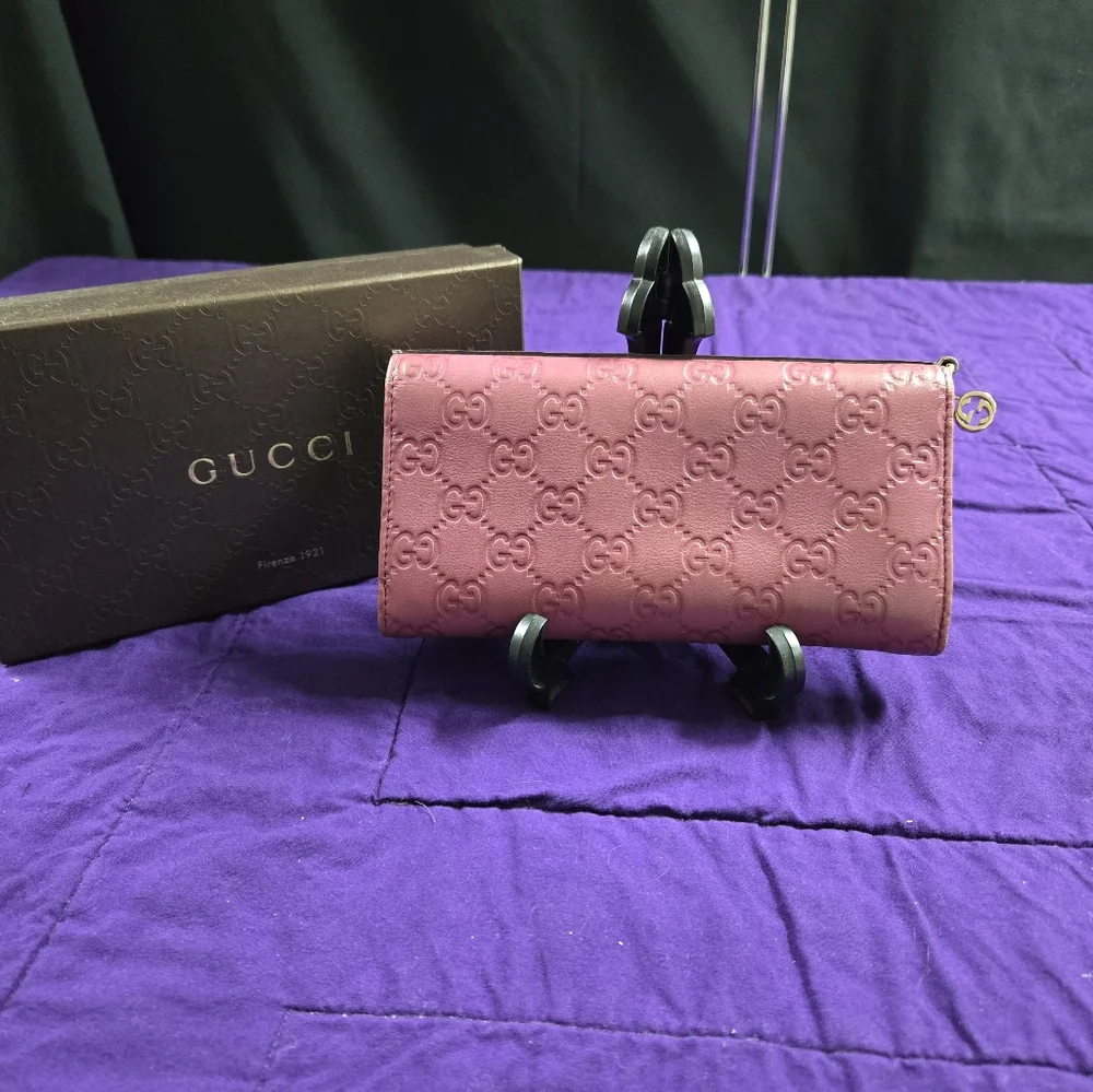 GUCCI GUCCISIMA WALLET FULL INCLUSION & COA - Picture 3 of 15